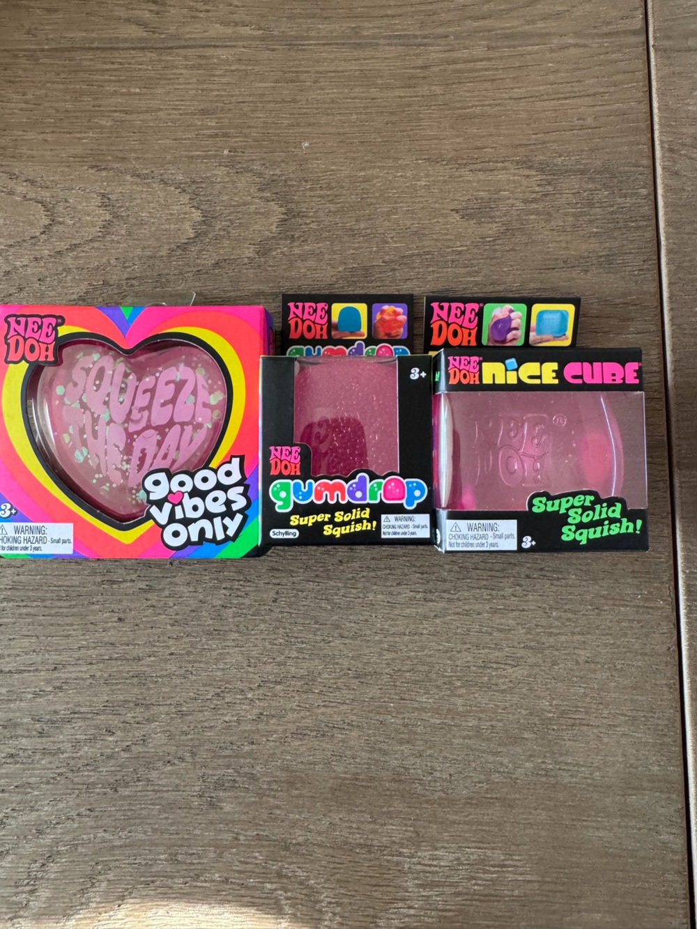 ULTIMATE PINK NEEDOH BUNDLE 💗- “Squeeze the Day”, Gumdrop, Nice Cube